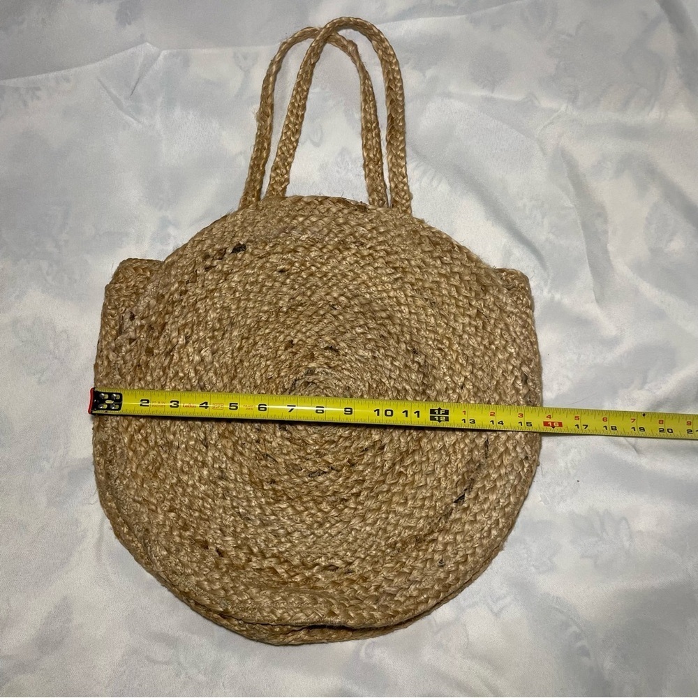 ☀️Handmade Natural Woven Straw Tote Bag - Picture 2 of 4